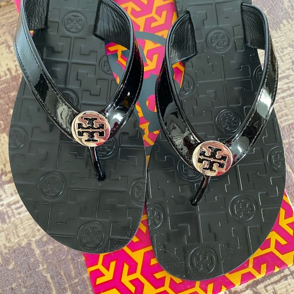 Brand New Tory Burch Leather Sandals, 10